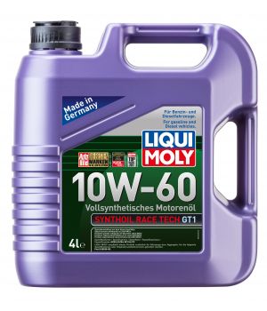 Моторное масло LIQUI MOLY Synthoil Race Tech GT1 10W-60, 4л