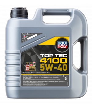 Моторное масло LIQUI MOLY НС Top Tec 4100 5W-40, 4л