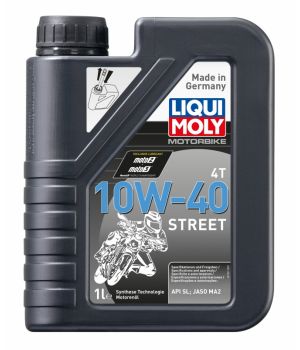Моторное масло для 4-тактных мотоциклов LIQUI MOLY НС Motorbike 4T Street 10W-40, 1л