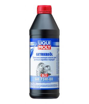 Трансмиссионное масло LIQUI MOLY Getriebeoil 75W-80, 1л