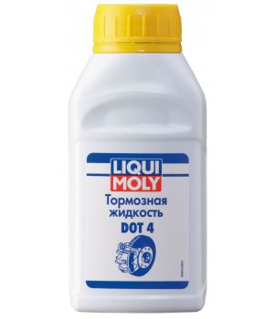 Тормозная жидкость LIQUI MOLY Bremsflussigkeit DOT 4, 0,25л