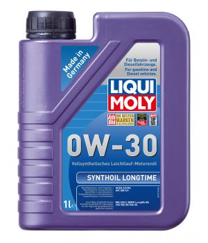 Моторное масло LIQUI MOLY Synthoil Longtime 0W-30, 1л