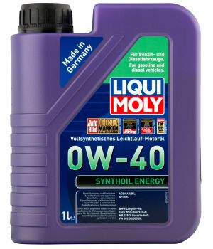 Моторное масло LIQUI MOLY Synthoil Energy 0W-40, 1л