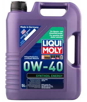 Моторное масло LIQUI MOLY Synthoil Energy 0W-40, 5л