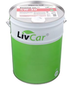 Моторное масло LIVCAR ENGINE OIL EURO 5W-30 ACEA C2/3 API SN/CF, 20л