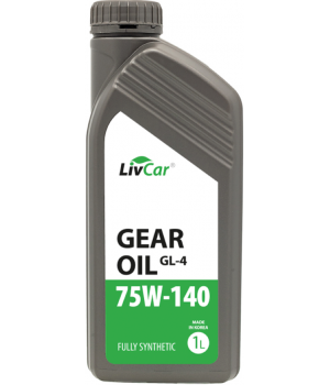 Трансмиссионное масло LIVCAR GEAR OIL GL-4 75W-140, 1л