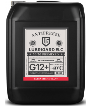 Антифриз LUBRIGARD Antifreeze ELC 50/50 (готовый), 20кг