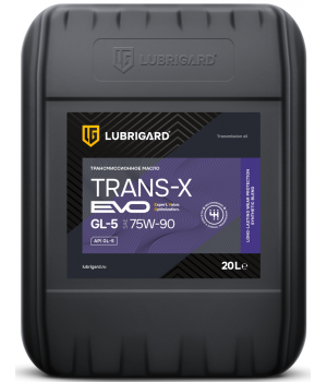Трансмиссионное масло LUBRIGARD TRANS-X EVO GL-5 75W-90, 20л