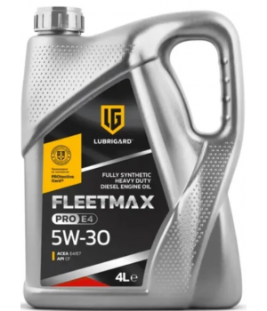Моторное масло LUBRIGARD FLEETMAX PRO E4 5W-30, 4л