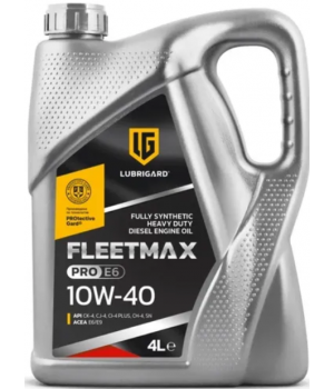 Моторное масло LUBRIGARD FLEETMAX PRO E6 10W-40, 4л