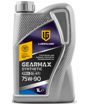 Трансмиссионное масло LUBRIGARD GEARMAX SYNTHETIC PRO GL-4/5 75W-90, 1л