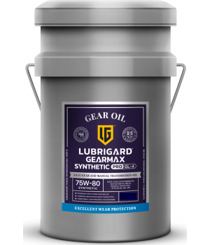 Трансмиссионное масло LUBRIGARD GEARMAX SYNTHETIC PRO GL-4 75W-80, 19л