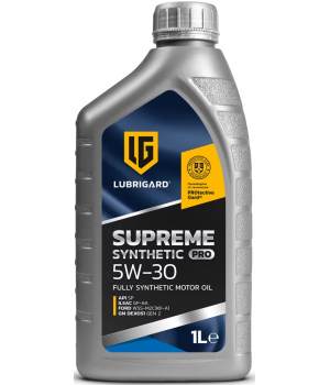 Моторное масло LUBRIGARD SUPREME SYNTHETIC PRO 5W-30, 1л