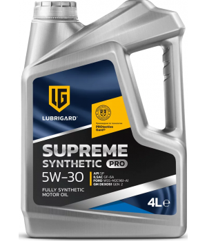Моторное масло LUBRIGARD SUPREME SYNTHETIC PRO 5W-30, 4л