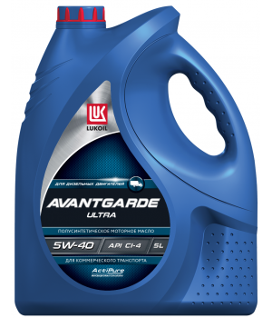 Моторное масло Лукойл Авангард Ультра 5W-40, 5л