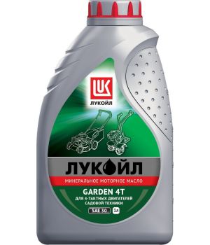 Моторное масло Лукойл Garden 4T SAE 30, 1л