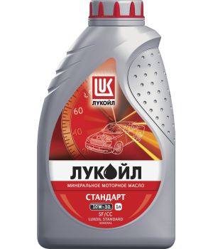 Моторное масло Лукойл Стандарт 10W-30, 1л
