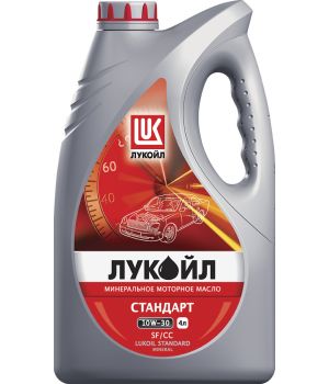 Моторное масло Лукойл Стандарт 10W-30, 4л