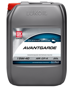 Моторное масло Лукойл Авангард 15W-40, 20л