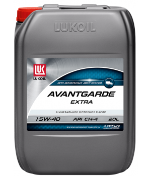 Моторное масло Лукойл Авангард Экстра 15W-40, 20л