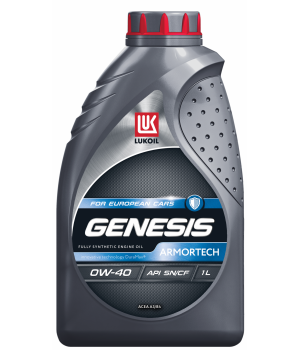Моторное масло Лукойл Genesis Armortech 0W-40, 1л