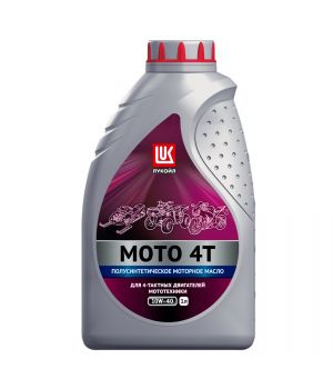 Моторное масло Лукойл Мото 4Т 10W-40, 1л
