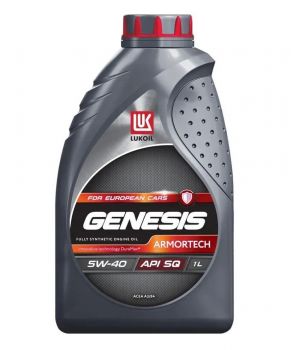 Моторное масло Лукойл Genesis Armortech 5W-40, 1л
