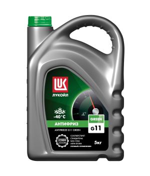 Антифриз Лукойл G11 Green, 5кг