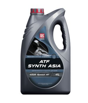 Трансмиссионное масло Лукойл ATF SYNTH ASIA, 4л