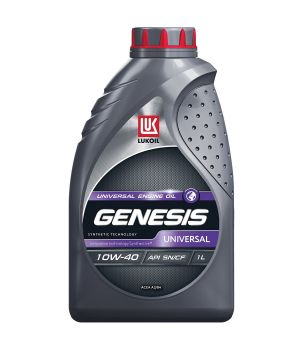 Моторное масло Лукойл Genesis Universal 10W-40, 1л
