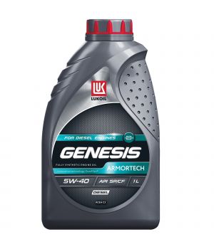 Моторное масло Лукойл Genesis Armortech Diesel 5W-40, 1л