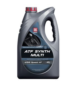 Трансмиссионное масло Лукойл ATF Synth Multi, 4л