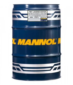 Моторное масло MANNOL 7901 LEGEND ESTER 0W-40, 208л