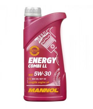 Моторное масло MANNOL 7907 ENERGY COMBI LL 5W-30, 1л
