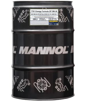 Моторное масло MANNOL 7701 ENERGY FORMULA OP 5W-30, 60л
