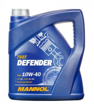 Моторное масло MANNOL 7507 DEFENDER 10W-40, 4л