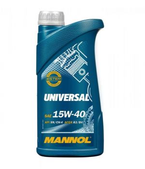 Моторное масло MANNOL 7405 UNIVERSAL 15W-40, 1л