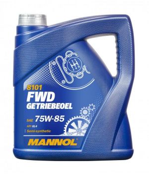 Трансмиссионное масло MANNOL 8101 FWD GETRIEBEOEL 75W-85, 4л