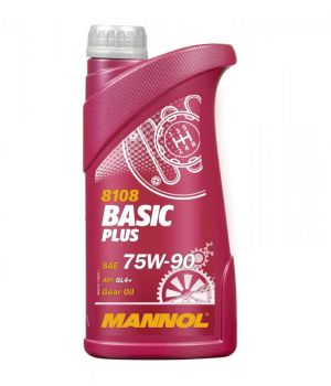 Трансмиссионное масло MANNOL 8108 BASIC PLUS GETRIEBEOEL 75W-90, 1л