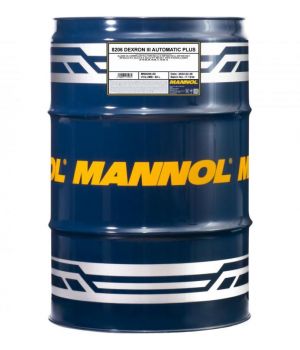 Трансмиссионное масло MANNOL 8206 DEXRON III AUTOMATIC PLUS, 60л
