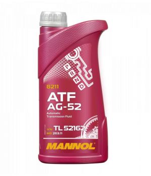 Трансмиссионное масло MANNOL 8211 ATF AG52, 1л