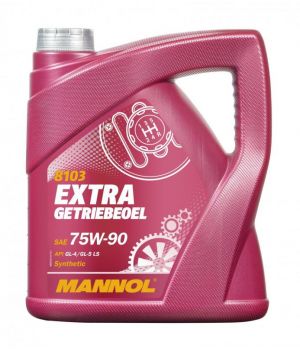 Трансмиссионное масло MANNOL 8103 EXTRA GETRIEBEOEL 75W-90, 4л
