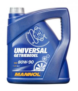 Трансмиссионное масло MANNOL 8107 UNIVERSAL GETRIEBEOEL 80W-90, 4л