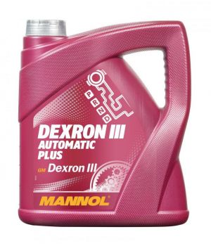Трансмиссионное масло MANNOL 8206 DEXRON III AUTOMATIC PLUS, 4л