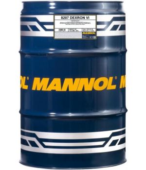 Трансмиссионное масло MANNOL 8207 DEXRON VI, 208л
