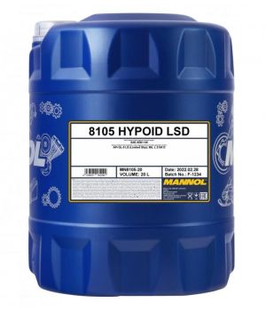 Трансмиссионное масло MANNOL 8105 HYPOID LSD 85W-140, 20л