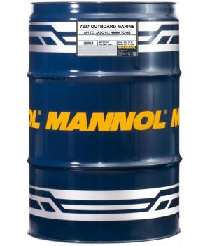 Моторное масло MANNOL 7207 OUTBOARD MARINE, 208л
