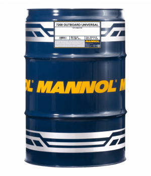 Моторное масло MANNOL Outboard Universal 2T, 60л