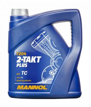 Моторное масло MANNOL 7204 2-TAKT PLUS, 4л