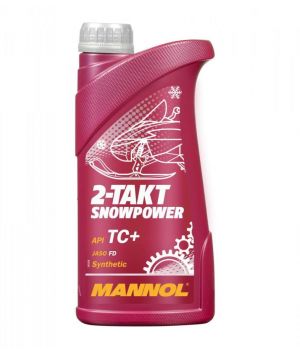 Моторное масло для снегоходов MANNOL 7201 2-TAKT SNOWPOWER, 1л